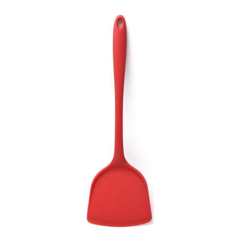 Stainless Steel Silicone Shovel Spatula Heat-resistant Spoon Non-stick Cooking Shovel