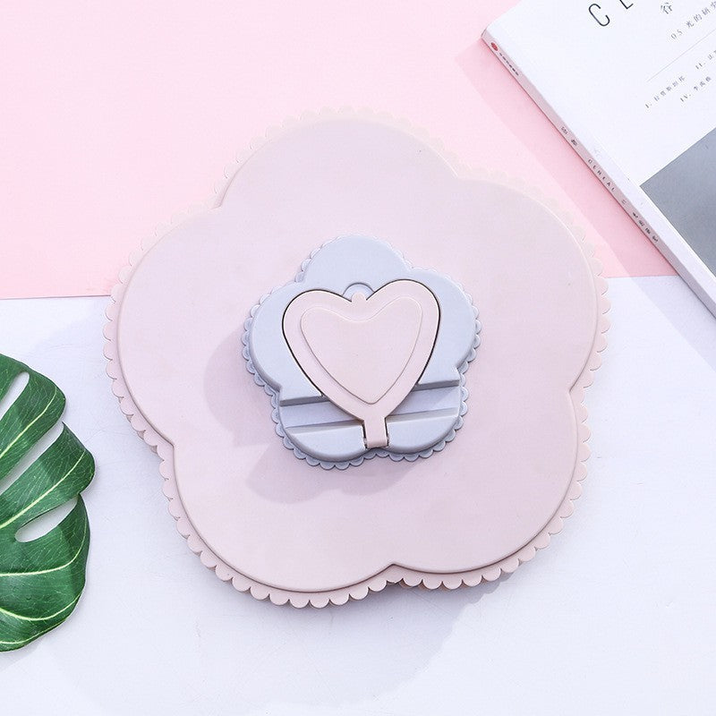 Flower Petal-Shape Candy Storage Box Rotary Partition Food Organizer Case Snack Nut Fruit Melon Storage