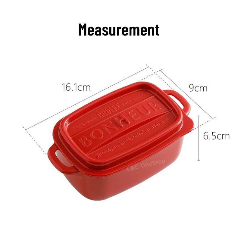 Japan Yamada Bonheur Seal Preservation Lunch Box Food Storage Box Bento Box