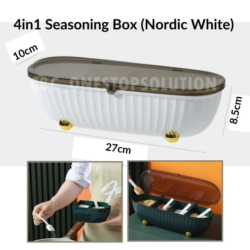 C&C 6in1 Automatic Grain Dispenser Rice Bucket Automatic Rice Dispenser Food Storage Container Whole grain storage