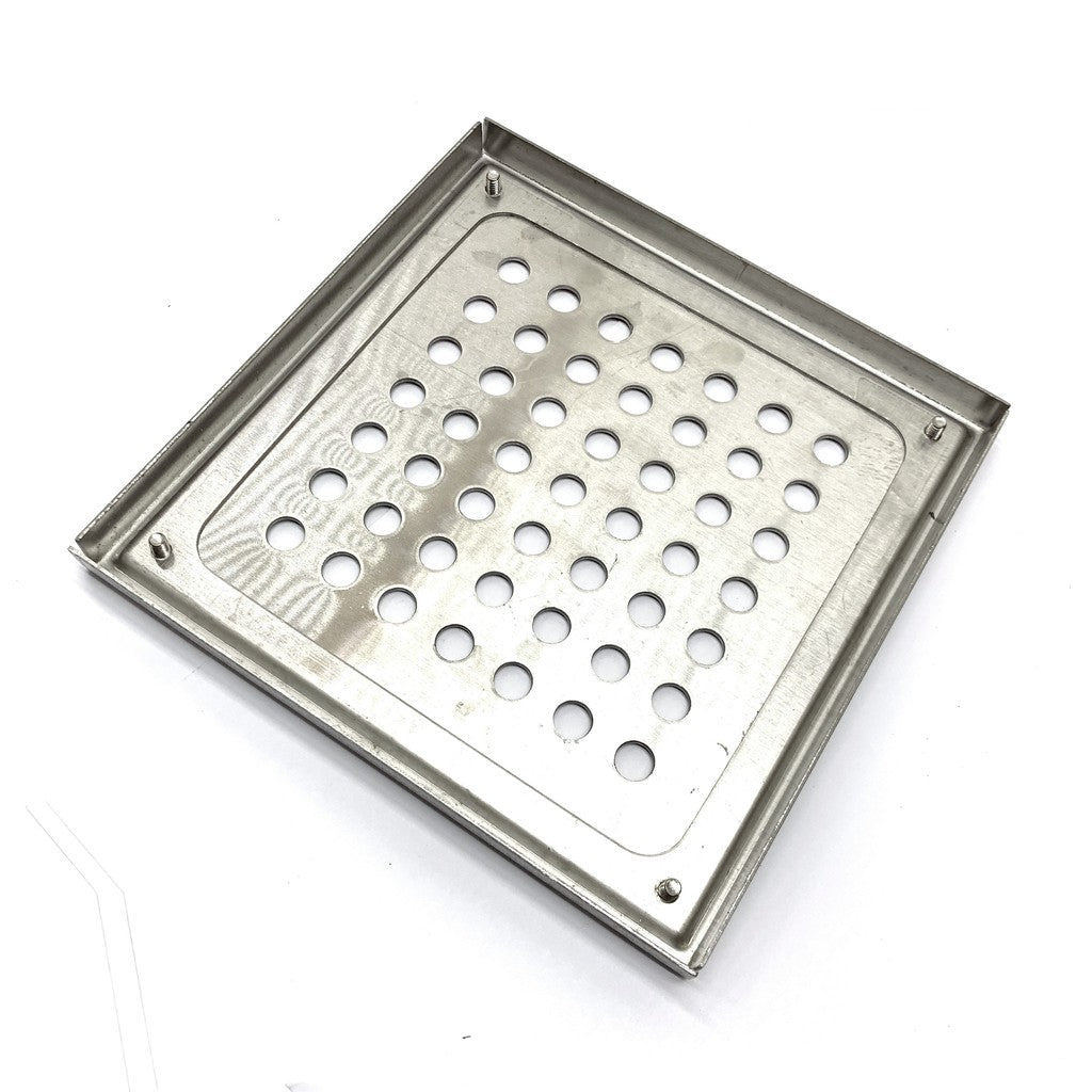 Vago Stainless Steel Floor Grating Bathroom Grates Floor Drain Anti Odor Anti Cockroach- 6 Inches x 6 Inches