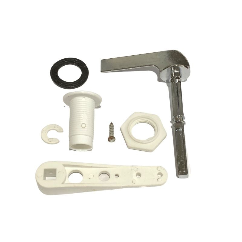 Toilet Low Level Metal Cistern Flush Handle