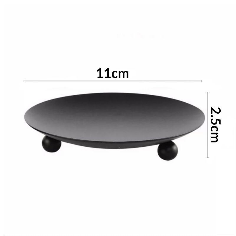 BIG Premium Metal Candle Holder Candle Tray Candlelight Home Decor Housewarming Wedding PEMEGANG LILIN