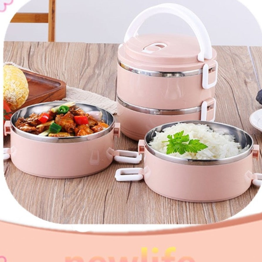 Stainless Steel Thermal Insulated Food Container Lunch Box