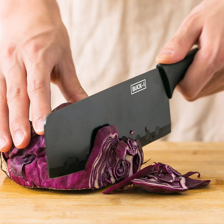 Set of 5 Stainless Steel Knife with Black Oxidation lron Coating Kitchen Chef Knife Set Peeler