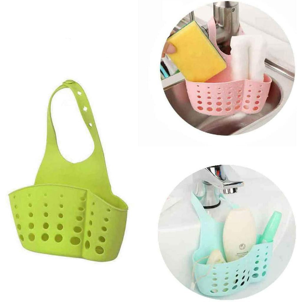 C&C Kitchen Sink Hanging Basket Sink Organiser Baskets Washing Basin Sponge Holder