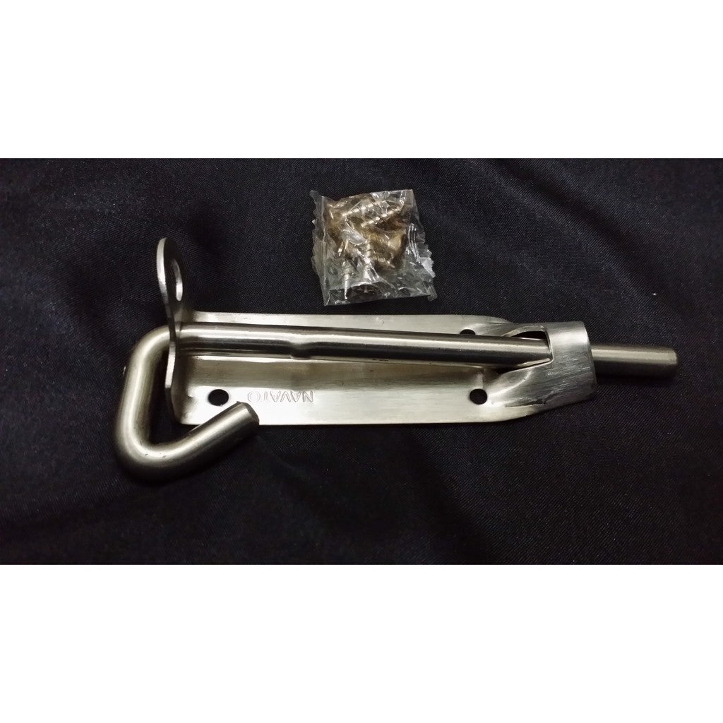 NAVATO Stainless Steel Sliding Bolt Gate Latch Selak Pintu Tahan Karat - 60MM / 100 MM