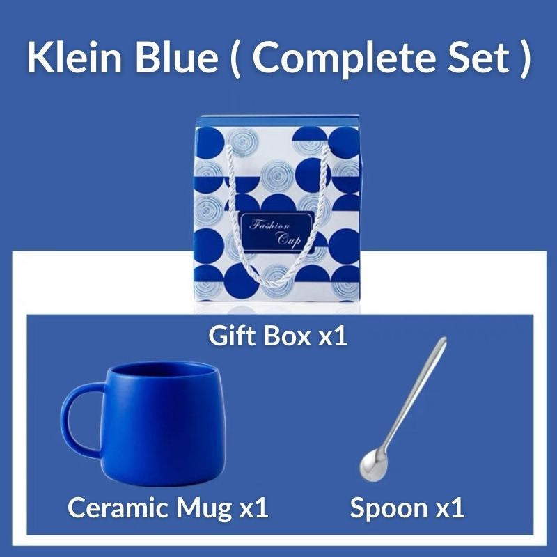 C&C Nordic Ceramic Mug Creative Coffee Cup Modern Tea Cup Splash Ink Mug Office Doorgift Wedding Gift Cafe Cawan