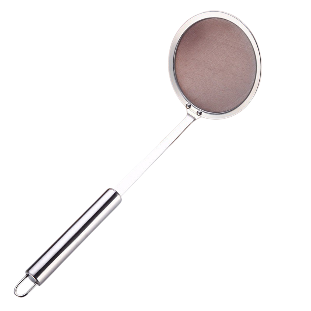 C&C Multipurpose 304 Stainless Steel Mesh Strainer Filter Net Ladle Spoon Filter Kitchen Tools Flour Mesh Sifter Tong