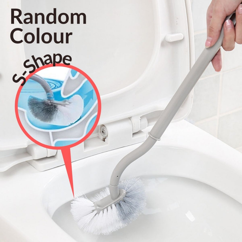C&C Cherry Shape Lavatory Brush Toilet Brush & Holder Set Cute Toilet Cleaning Set Toilet Bowl Brush