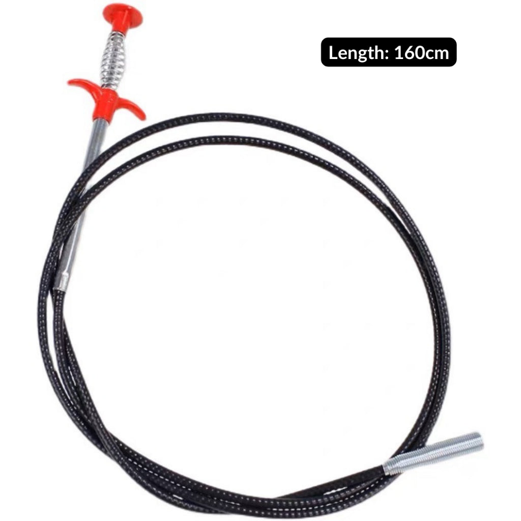 Snake Drain Cleaner Spring Gripper Clog Remover Pipe Pembersih Sinki Singki Tandas Paip Lubang Dapur Tersumbat