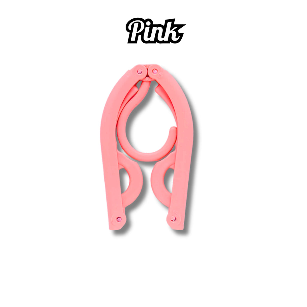 Foldable Travel Hanger Home Camping Mini Non-slip Clothes Shirt Sweaters Dress Hanger Drying Rack 1 PIECE