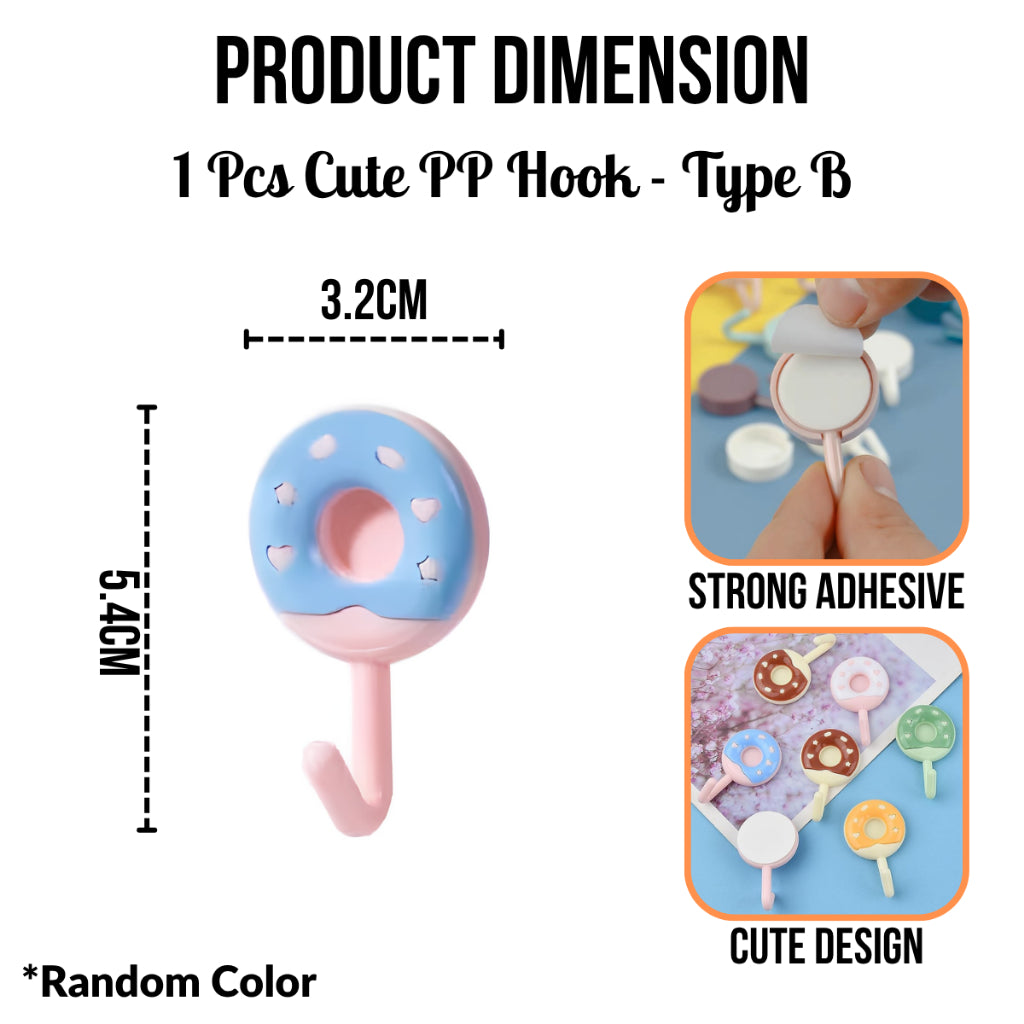 C&C Adhesive Stainless Steel Hook Kitchen Bathroom Bedroom Living Room Hook Cloths Hanger Organizer Without Nails