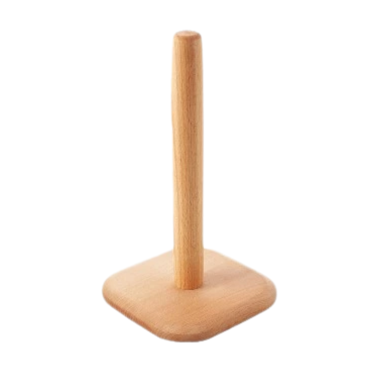 Wooden Paper Roll Rack Kitchen Hanging Paper Towel Holder Tissue Cling Kitchen Paper Holder Tissue Stand