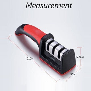 C&C 3 In 1 Knife Sharpener Triple Function Knife Sharpener Kitchen Practical Knife Sharpener Blade Sharpener
