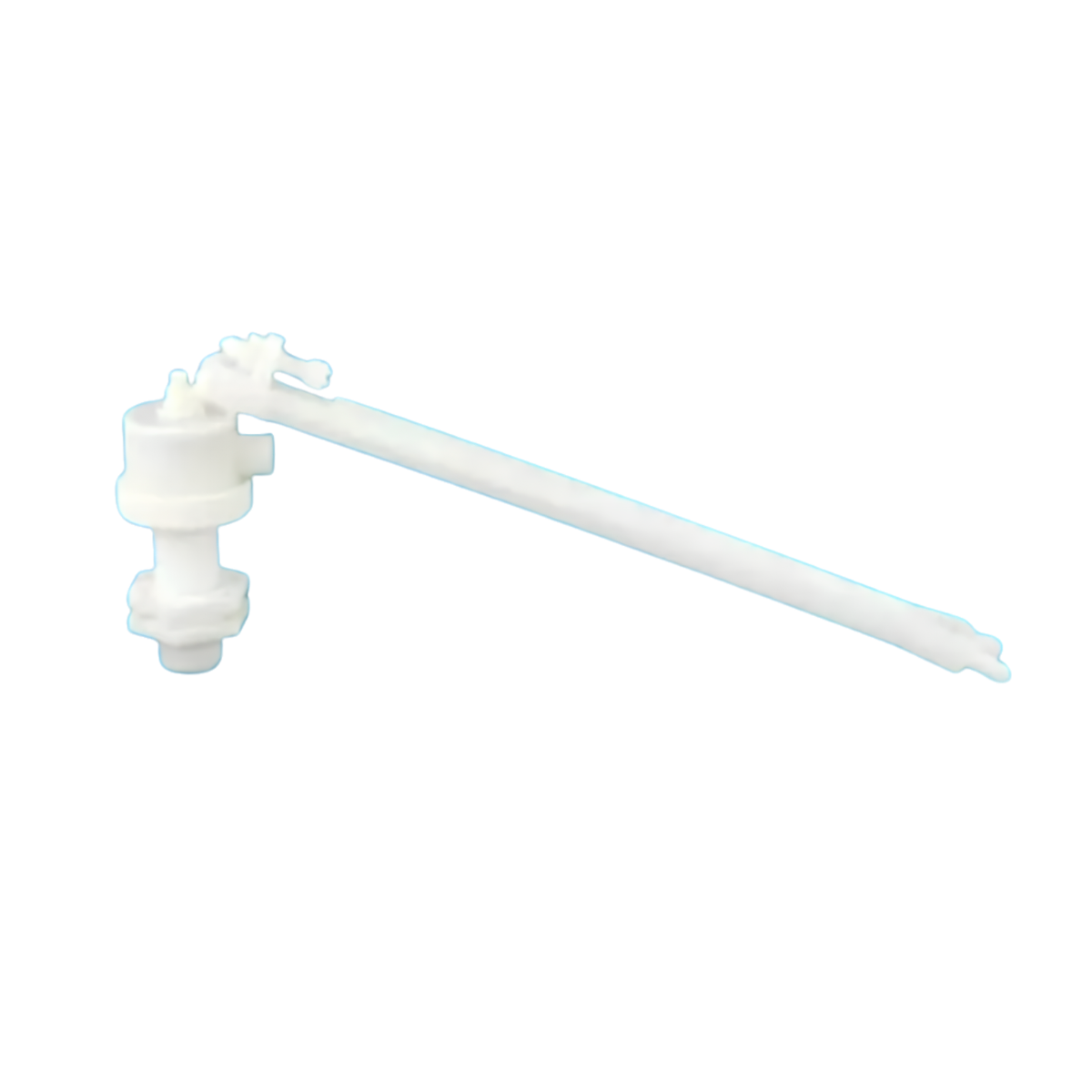 Techplas 9 inch Pvc Float Valve Toilet PVC Cistern Float Ball Valve Sise INLET 1/2