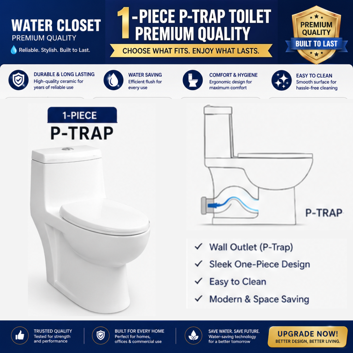 P-Trap 1 Piece