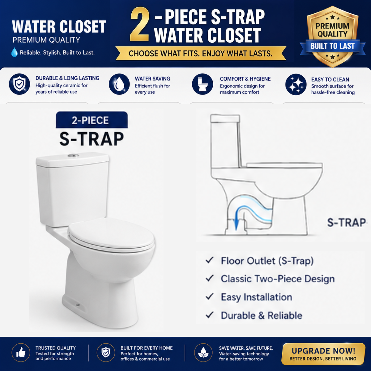 S-Trap 2 Piece