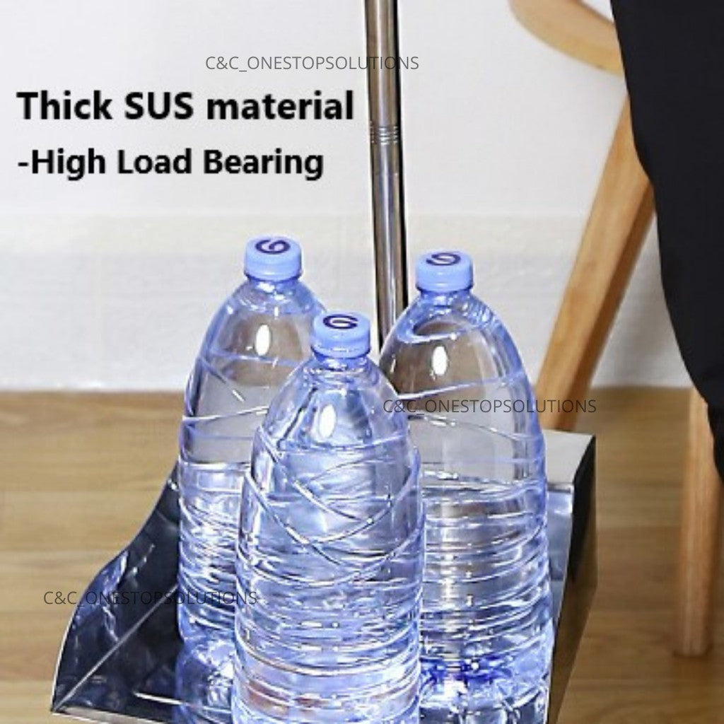 C&C Stainless Steel Dustpan Household Garbage Shovel FLOOR DUSTPAN/Penyodok Sampah