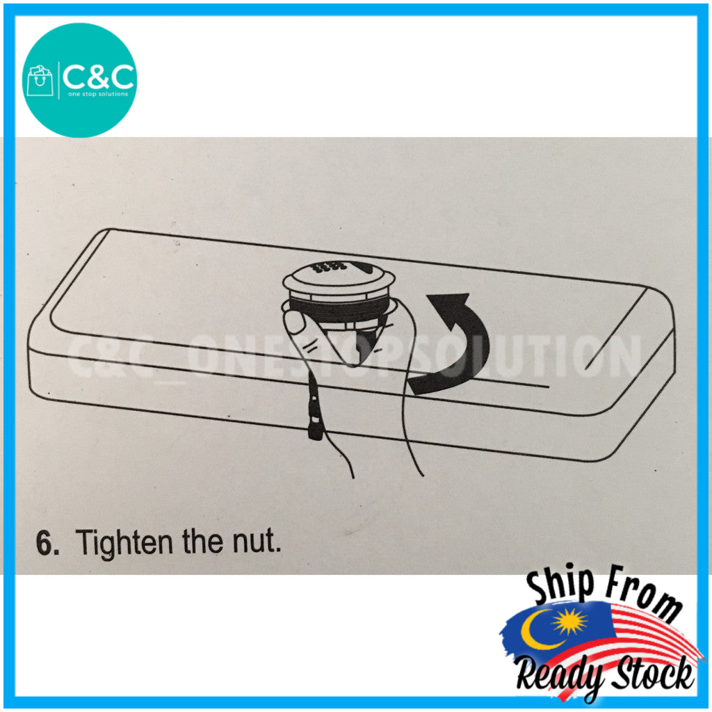 CISTERN SINGLE PUSH BUTTON 38MM CJPB 5000