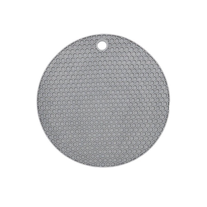 LARGE Silicone Heat Resistant Mat Trivet Pad Multipurpose Non-Slip Hot Pads for Kitchen Potholders Honeycomb