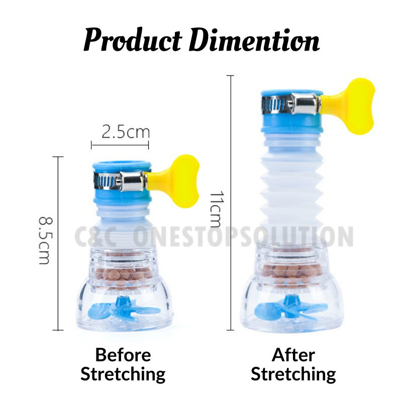 Active Mineral Water Saving Rotating Kitchen Faucet Filter 360 Rotating Kitchen Faucet Water Tap Filter Water Purifier