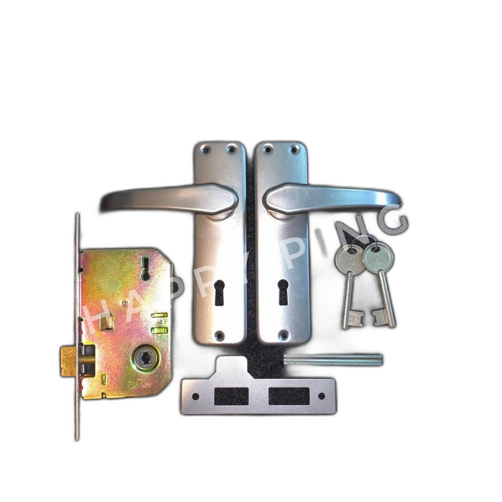FUDA A-Lock Aluminium Mortice Door Lock Set (2-Lever)