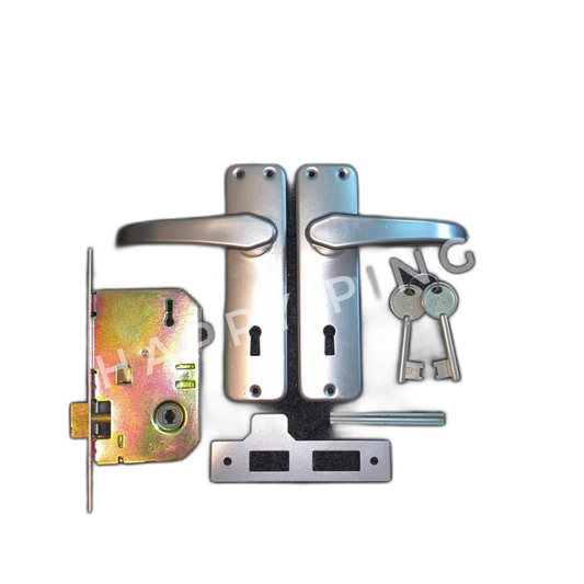 FUDA A-Lock Aluminium Mortice Door Lock Set (2-Lever)