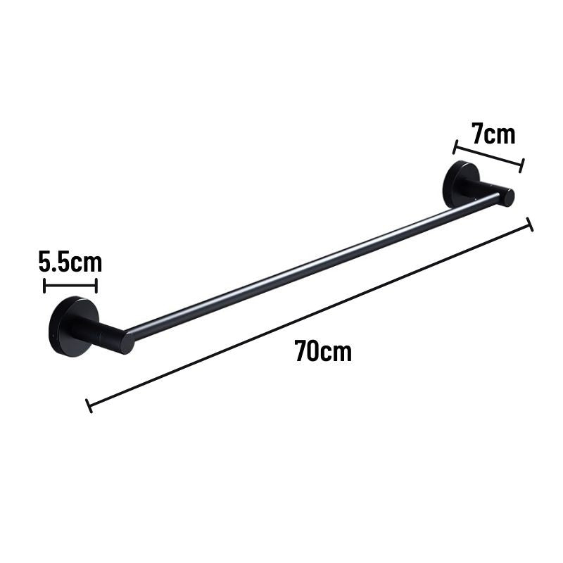 Strong Self Adhesive Oxide Coated Towel Bar Towel Rail Towel Hanger Towel Rod *NO DRILLING NEEDED*