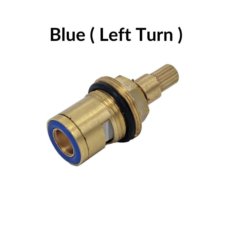 1/2 Inches Brass Valve Shower Flow On/Off Ceramic Cartridge For Triton Shower Compatible W/ Threaded Collar A04