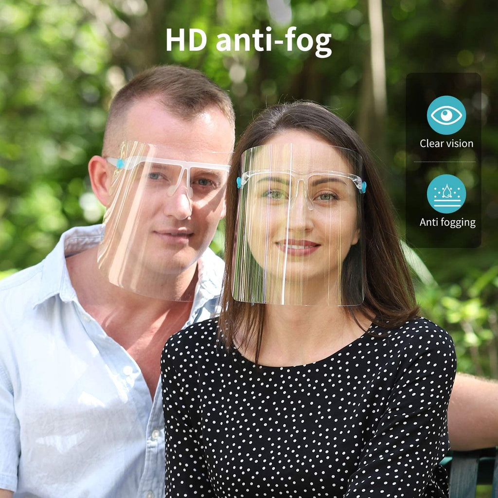 C&C Face Shield Anti Virus Face Protection Eye Protection Anti-saliva Extra Protection Anti Fog Anti Splash