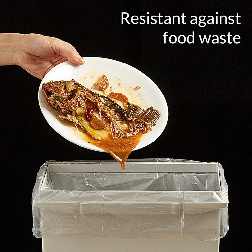 1 ROLL 19 PCS RUBBISH BAGS TRASH BAGS GARBAGE BAG Baby Portable Disposable Dispenser Bags Refill Garbage 45CM X 50 CM