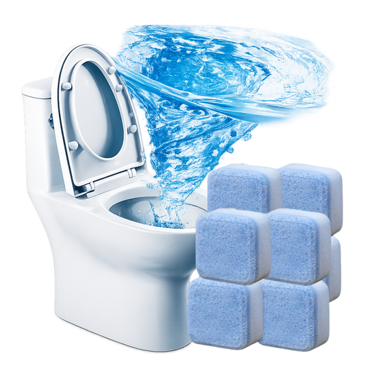 C&C 12Pcs Toilet Bowl Cleaning Tablet Effervescent Toilet Bowl Cleaner Serbuk Pencuci Tandas Ajaib