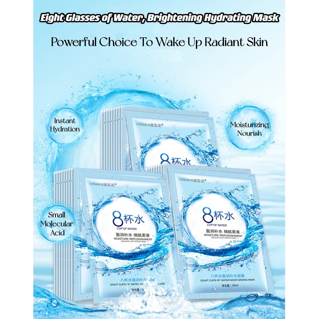 C&C Snail Moisturizing Facial Mask skincare Hydrating facial Mask topeng lembaran Smooth Wrinkle Mask Moisturizer