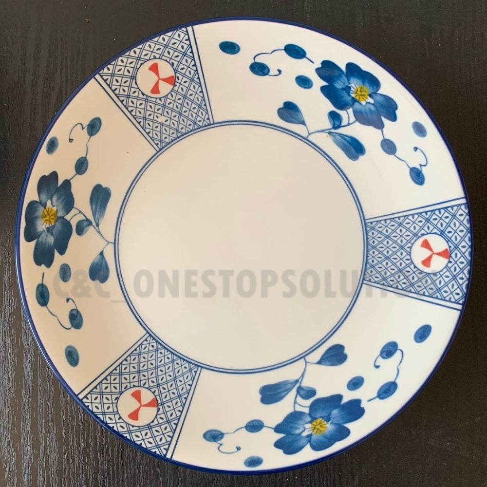 Japanese-Style Porcelain Tableware Ceramic Food Snacks Flat Plate Soup Bowl Square Round Oval Triangle 027