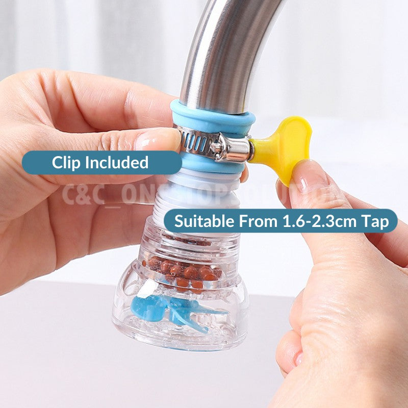 Active Mineral Water Saving Rotating Kitchen Faucet Filter 360 Rotating Kitchen Faucet Water Tap Filter Water Purifier