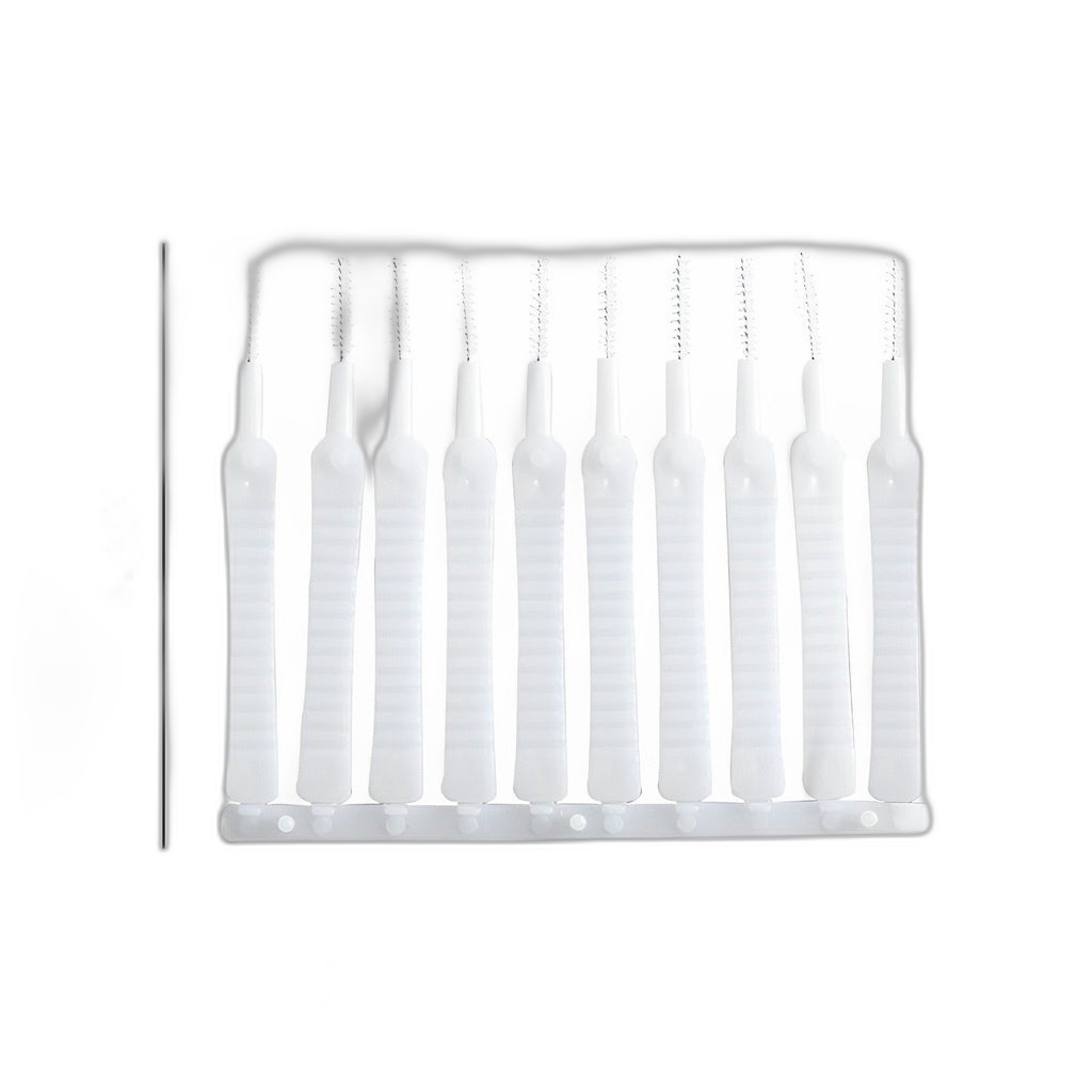 1Set Shower Nozzle Cleaning Brush 10 Pcs Of Shower Pore Gap Brush Head Anti-clogging Small Brush Bathroom Cleaning Tools