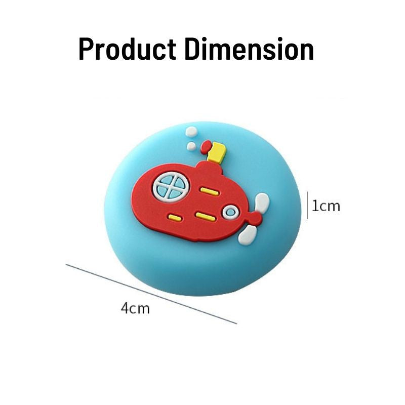 Adhesive Silicone Door Handle Bumper Pad Rubber Protector Door Handle Bumper Guard Stopper Multipupose Pelindung Dindin