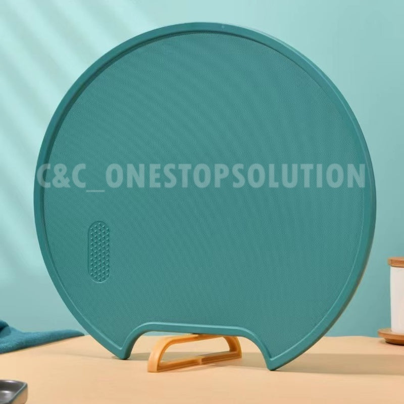 C&C Standing Chopping Board Emerald Antibacterial Mildew Proof Plastic Vegetable Cutting Board Papan Pemotong