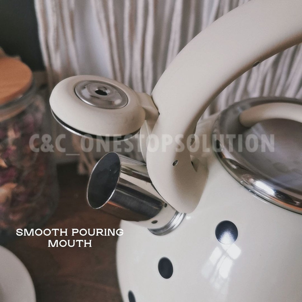 INS KETTLE STAINLESS STEEL Jug Cerek Elektrik Tea Maker Hot Water Pemanas air panas 3500ML INS