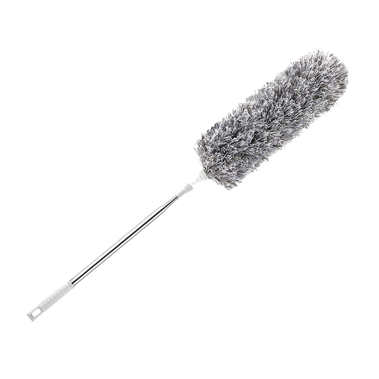 280cm Extra Long Handle Extendable Bendable Microfiber Feather Duster Fan Cupboard Cleaner Bulu Ayam Panjang