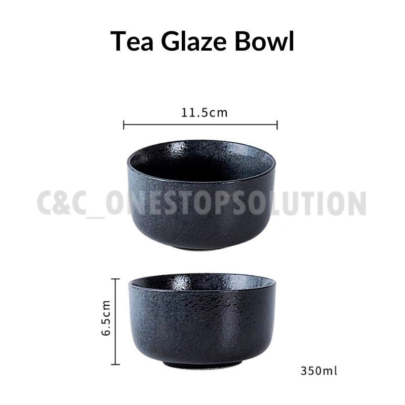 C&C Japanese Bowl Ceramic Tableware Japanese Tableware Home Restaurant Kiln Ceramic Rice Bowl Seramik Mangkuk
