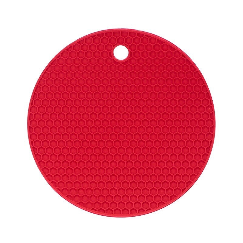 LARGE Silicone Heat Resistant Mat Trivet Pad Multipurpose Non-Slip Hot Pads for Kitchen Potholders Honeycomb