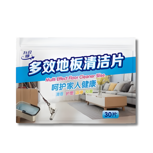 30pcs Ceramic Tile Floor Cleaner Sheet Detergent Pencuci Lantai Broom Floor Cleaning Water Soluble