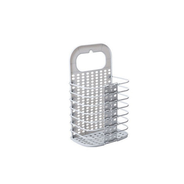 Foldable Wall Hanging Laundry Basket Clothes Organiser With Stand Toys Storage Snacks Storage 27*15*46CM