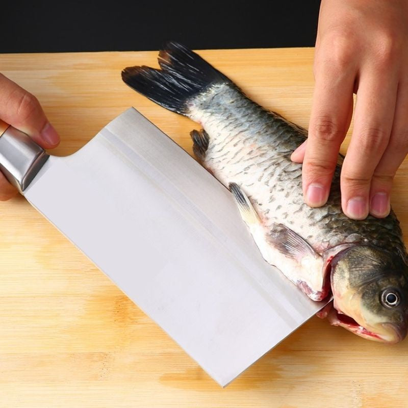 C&C SK5 Heavy Duty Cleaver Knife Butcher Knife Boning Knife Bone Chopper Choper knife Pisau Tulang Daging