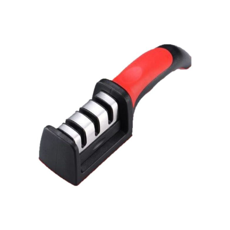 3 in 1 Kitchen Knife Sharpener Tungsten Steel 3 Stage Sharpening Knives Grinding Tool Pengasah Pisau