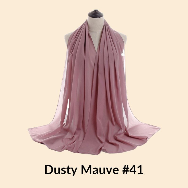 C&C Premium Shawl Eyelash Chiffon High Quality Heavy Chiffon Eyelash Chiffon Crepe Eyelash Shawl Borong Murah Tudung