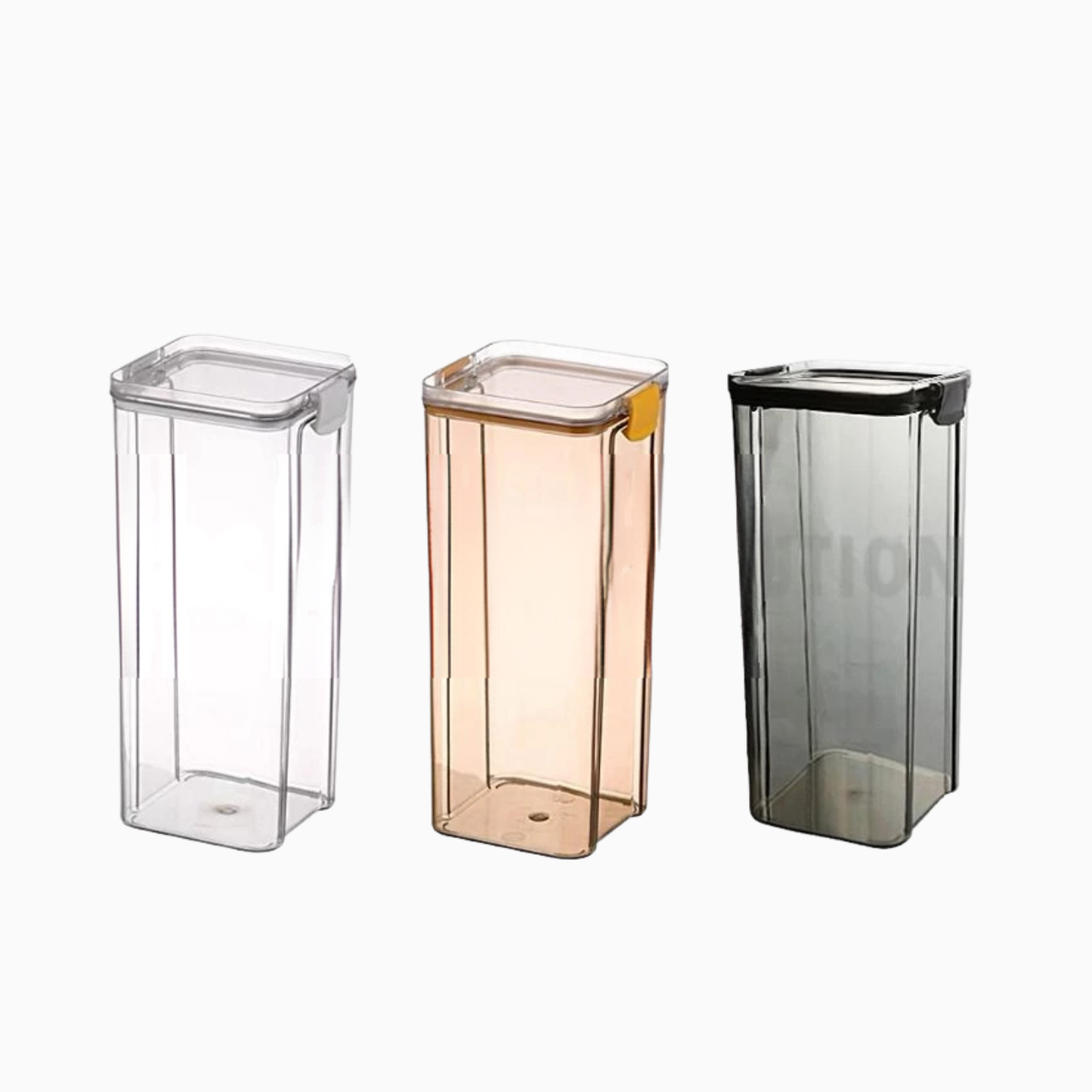 3Colors C&C Bekas Rempah Spice Box Sealed Container Refrigerator Fridge Kitchen Storage Box Bekas Kedap Udara