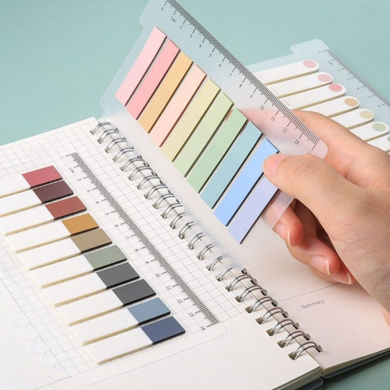C&C Morandi Sticky Note 200pcs Colorful Memo Pad Lable Sticker Bookmarks Notepad School Office Stationery door gift